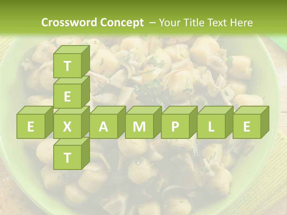 Nature Parsley Onion PowerPoint Template