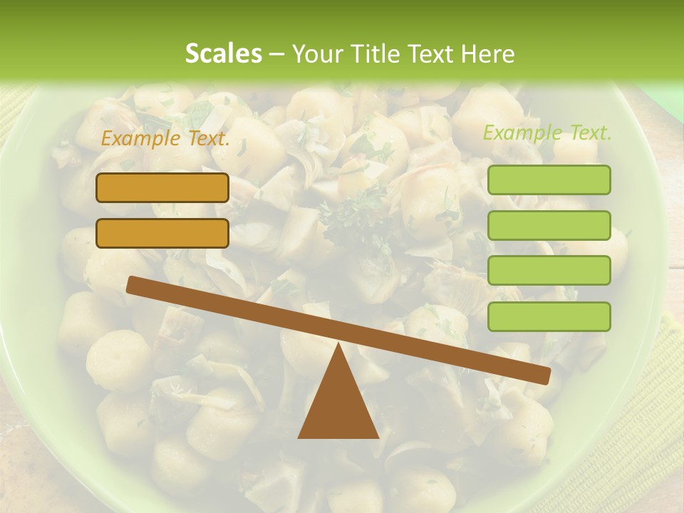Nature Parsley Onion PowerPoint Template