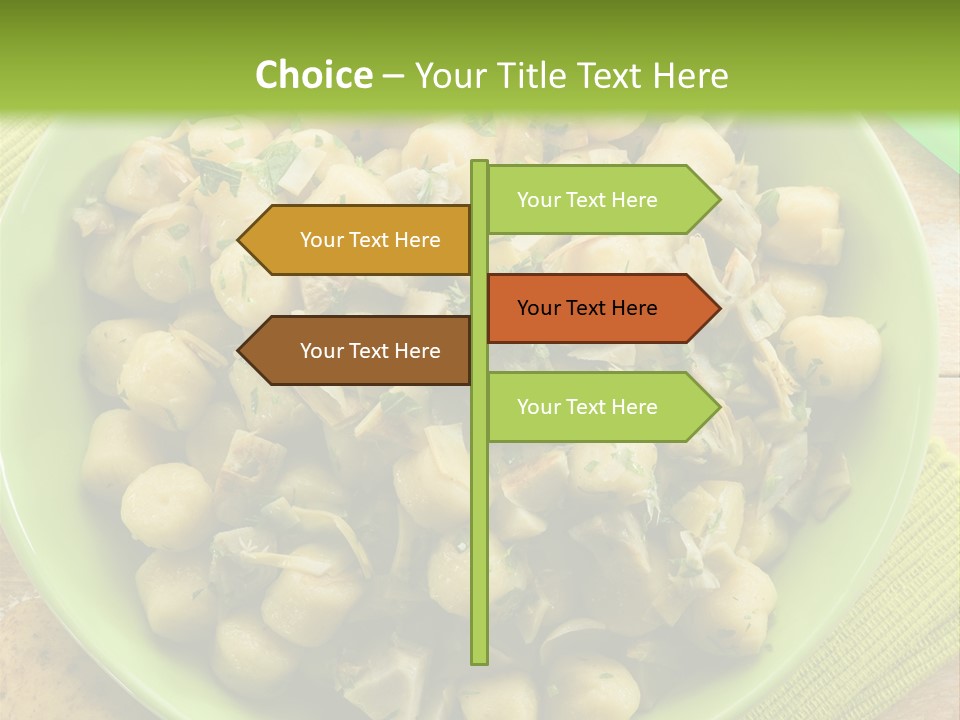 Nature Parsley Onion PowerPoint Template
