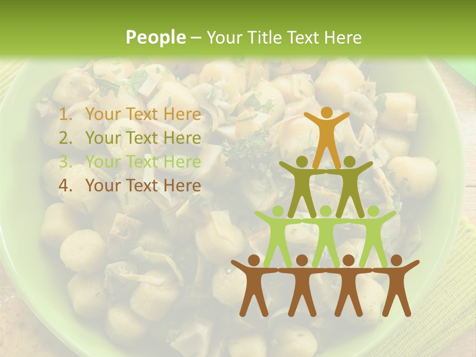 Nature Parsley Onion PowerPoint Template