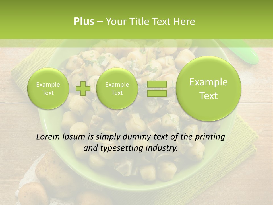 Traditional Wood Dumplings PowerPoint Template