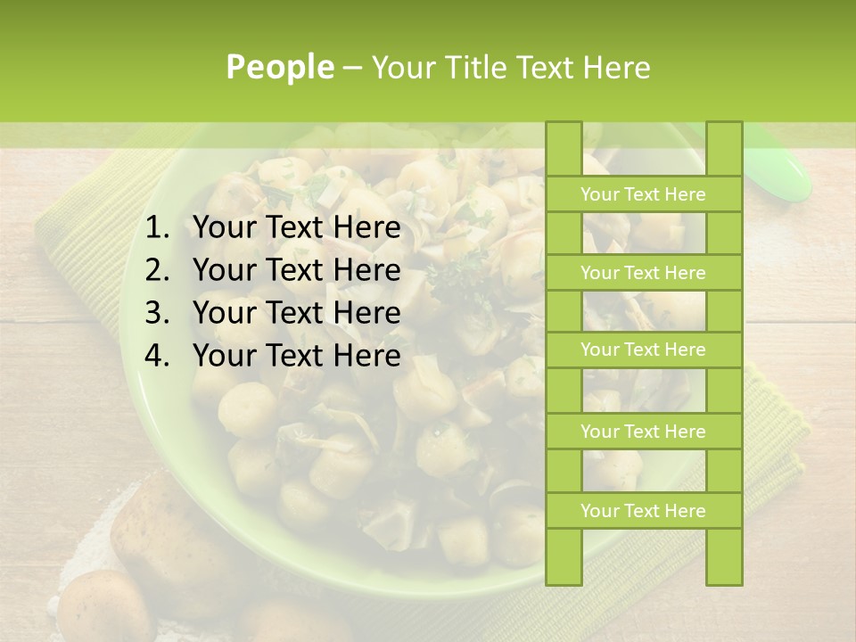 Traditional Wood Dumplings PowerPoint Template