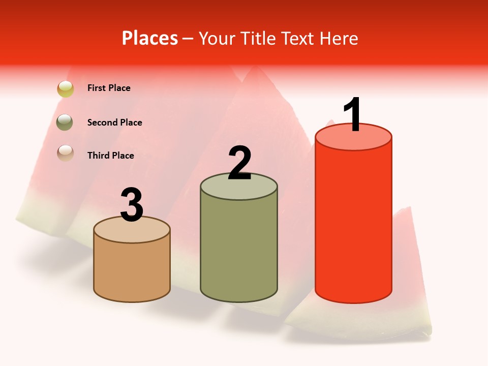 Piece Ripe Seeds PowerPoint Template