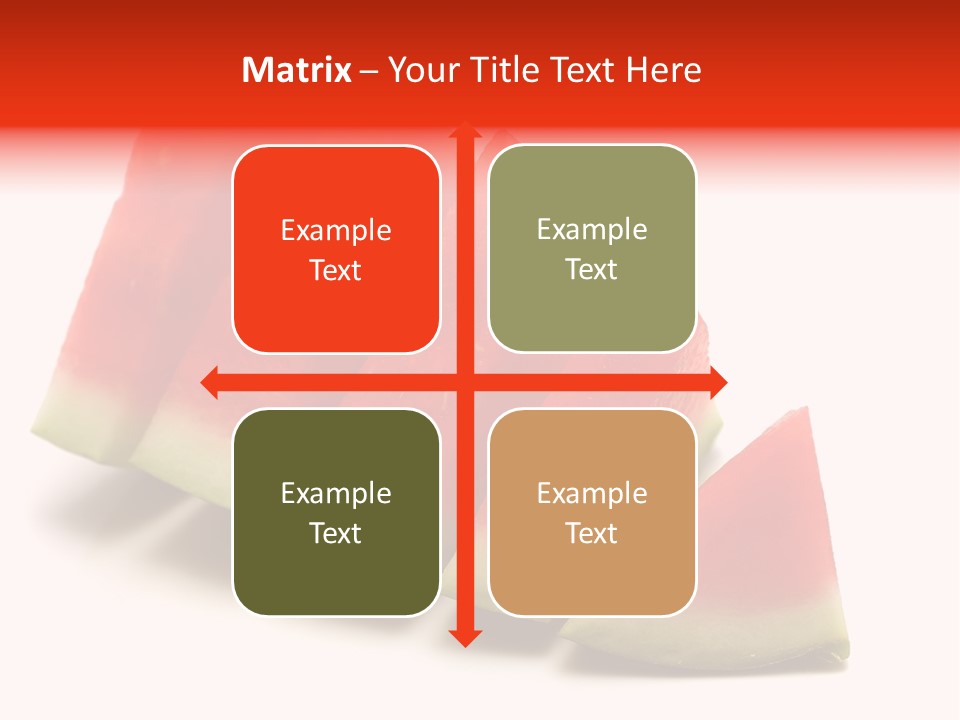 Piece Ripe Seeds PowerPoint Template