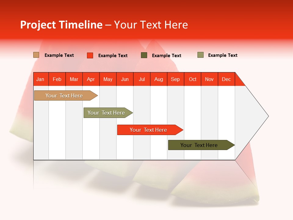 Piece Ripe Seeds PowerPoint Template
