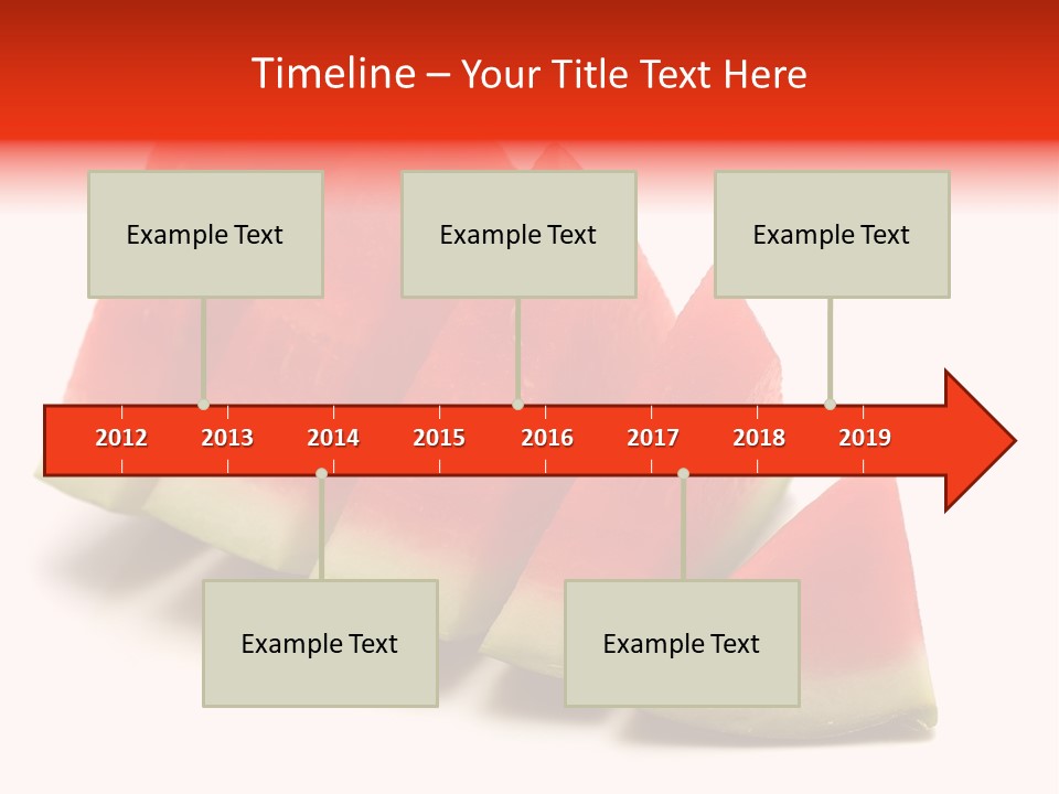 Piece Ripe Seeds PowerPoint Template