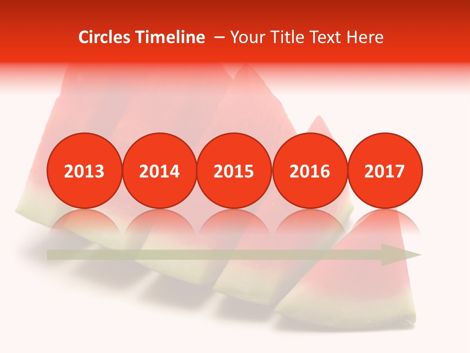 Piece Ripe Seeds PowerPoint Template