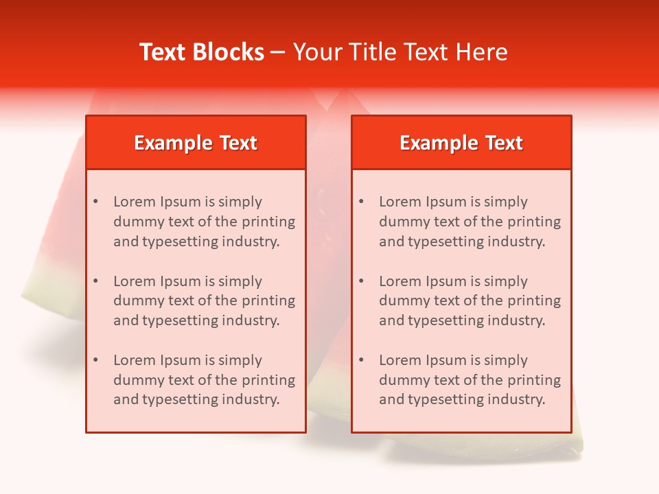 Piece Ripe Seeds PowerPoint Template