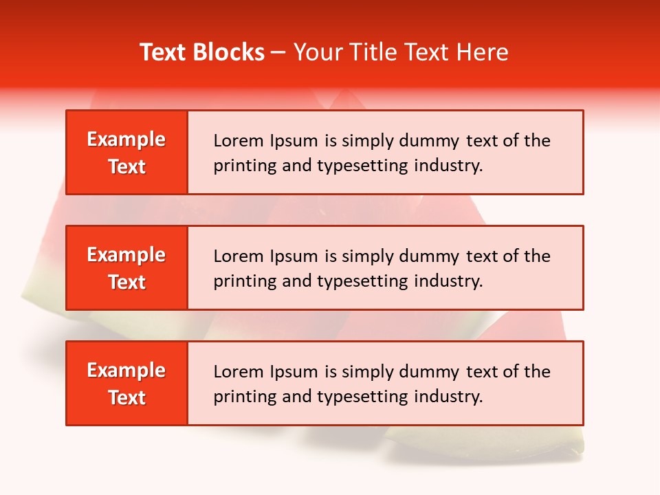 Piece Ripe Seeds PowerPoint Template
