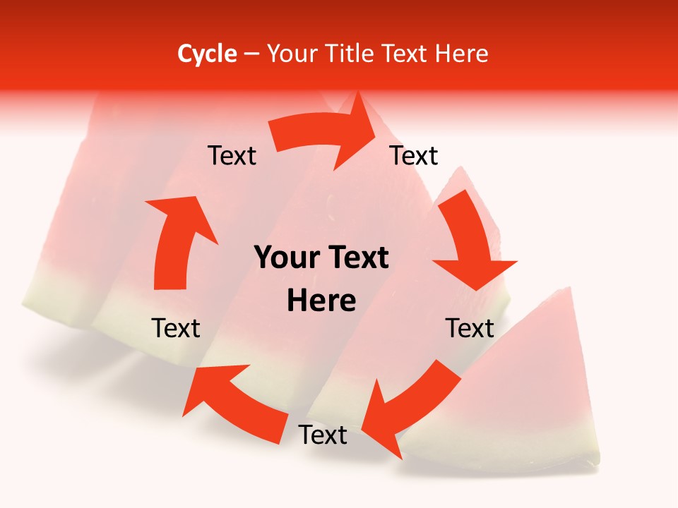 Piece Ripe Seeds PowerPoint Template