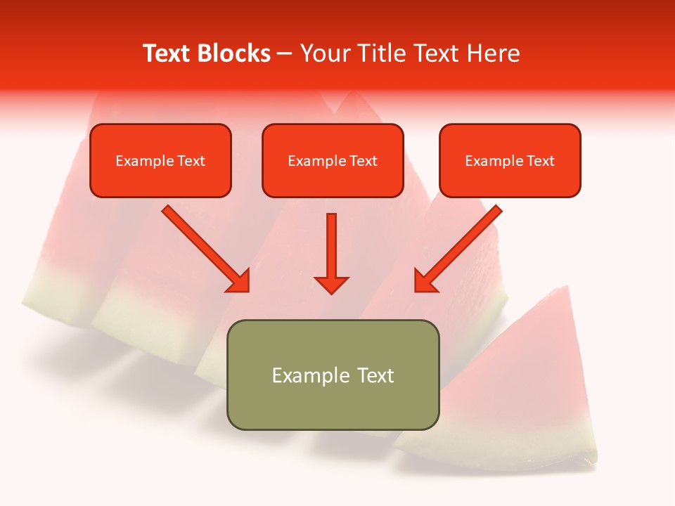 Piece Ripe Seeds PowerPoint Template