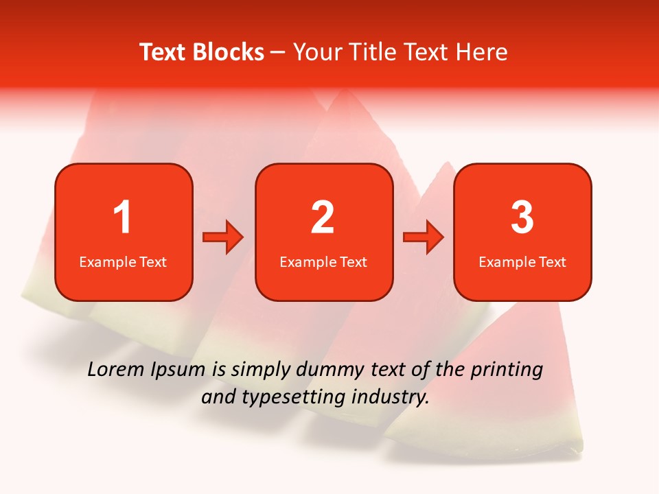 Piece Ripe Seeds PowerPoint Template