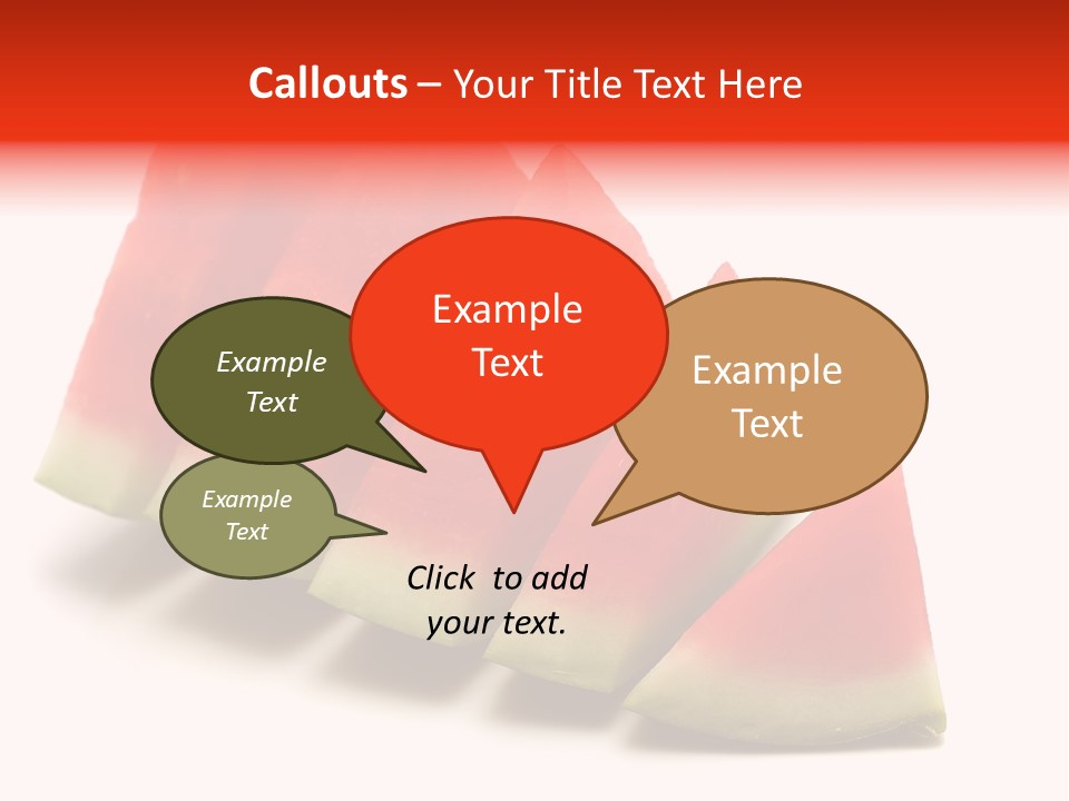 Piece Ripe Seeds PowerPoint Template
