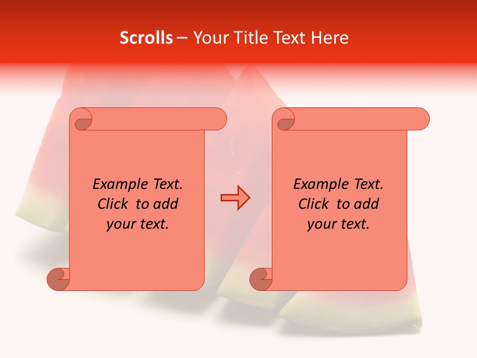 Piece Ripe Seeds PowerPoint Template