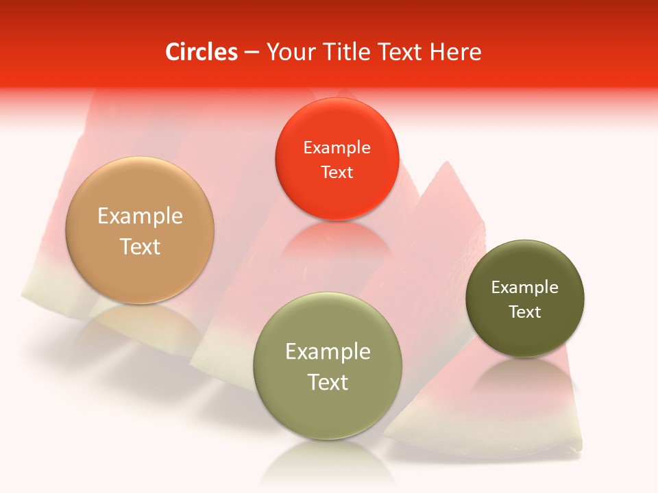 Piece Ripe Seeds PowerPoint Template