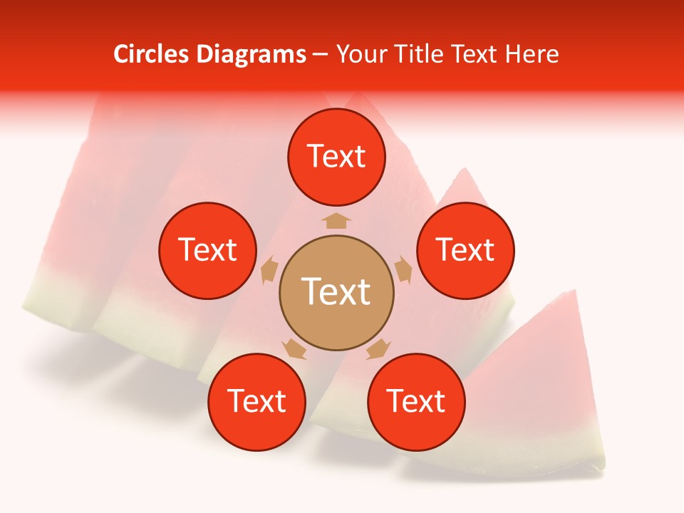 Piece Ripe Seeds PowerPoint Template