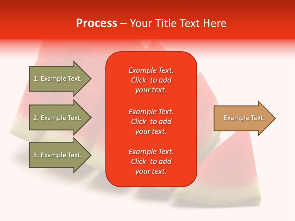 Piece Ripe Seeds PowerPoint Template
