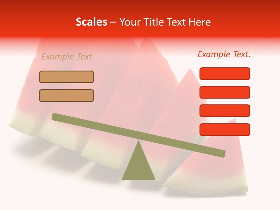 Piece Ripe Seeds PowerPoint Template