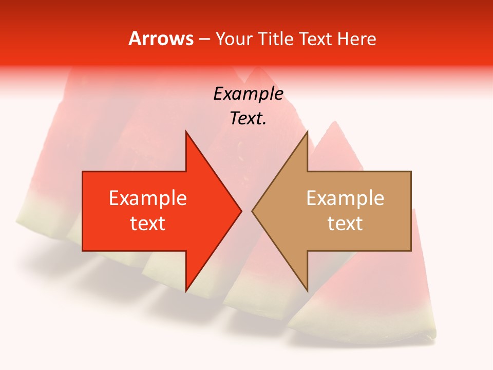 Piece Ripe Seeds PowerPoint Template