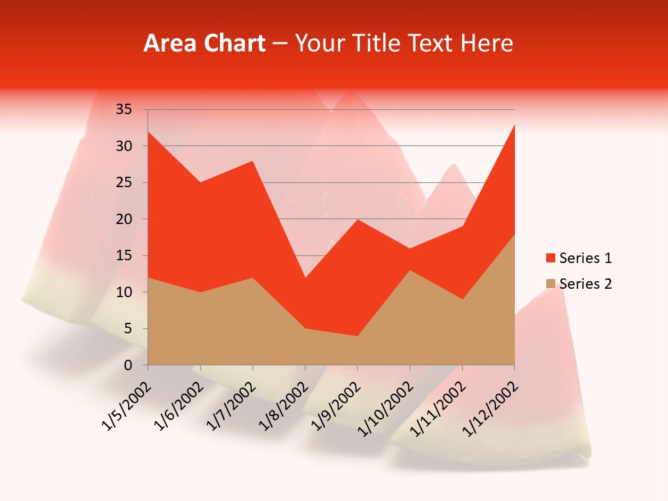 Piece Ripe Seeds PowerPoint Template