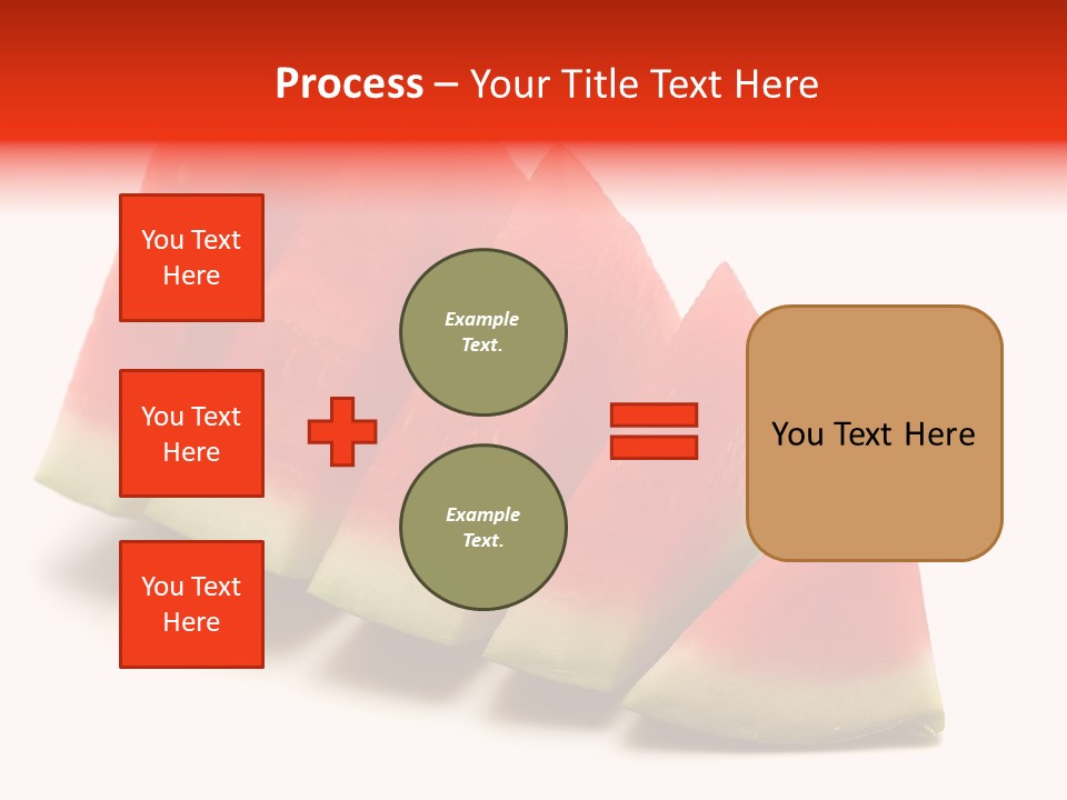 Piece Ripe Seeds PowerPoint Template