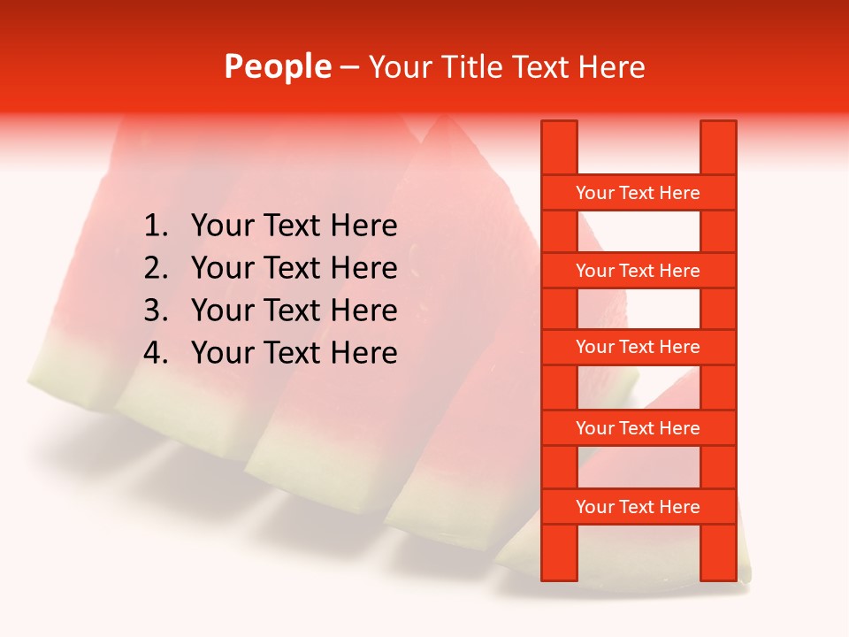 Piece Ripe Seeds PowerPoint Template