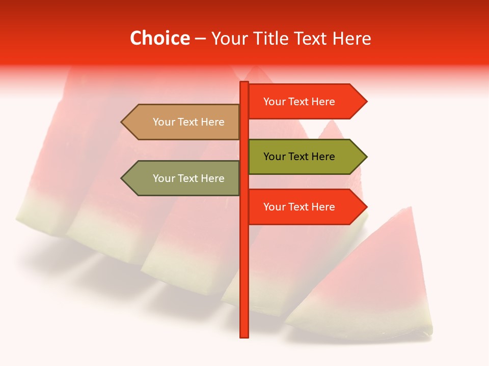 Piece Ripe Seeds PowerPoint Template
