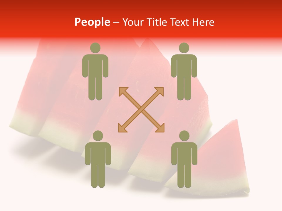 Piece Ripe Seeds PowerPoint Template