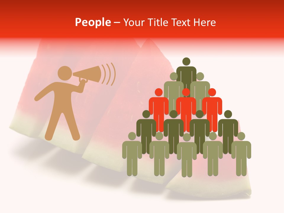 Piece Ripe Seeds PowerPoint Template