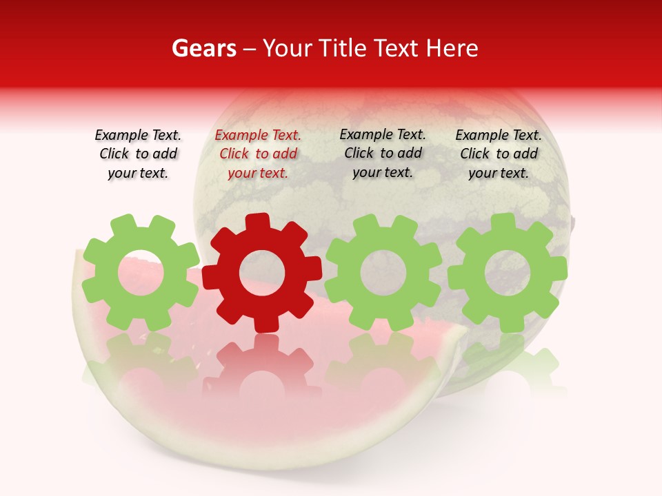 Peel Eating Background PowerPoint Template