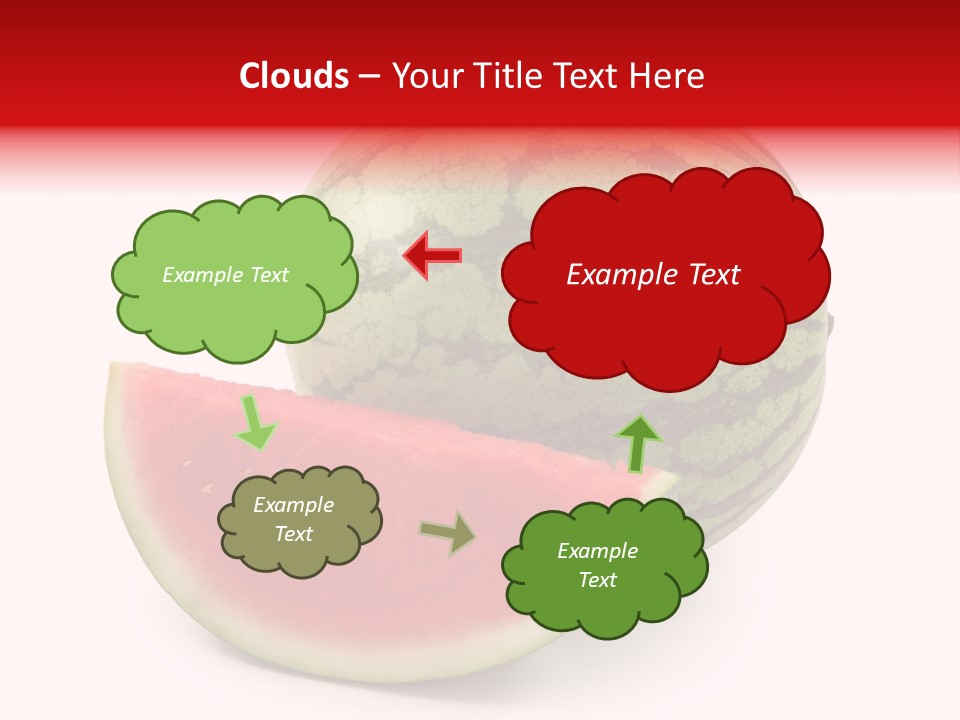 Peel Eating Background PowerPoint Template