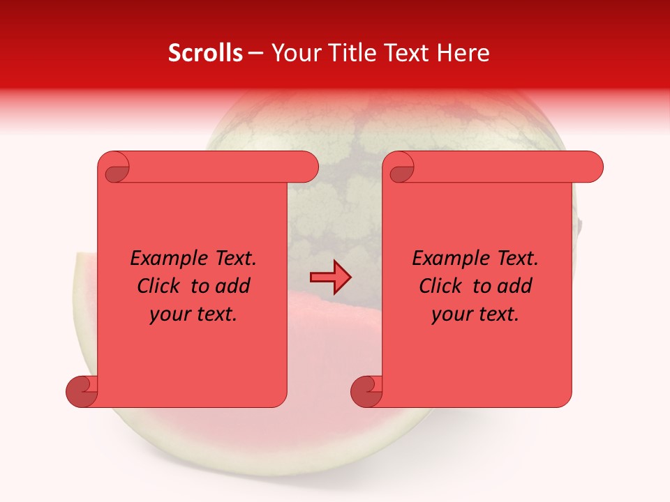 Peel Eating Background PowerPoint Template