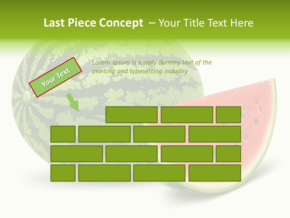 Tasty White Food PowerPoint Template