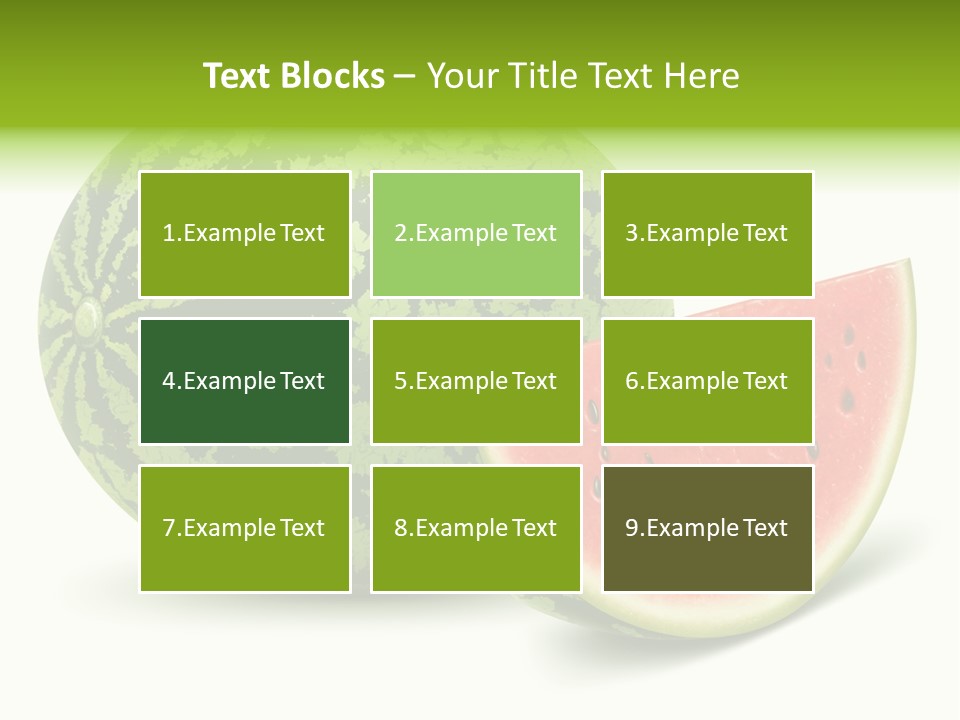 Tasty White Food PowerPoint Template