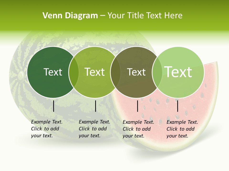 Tasty White Food PowerPoint Template