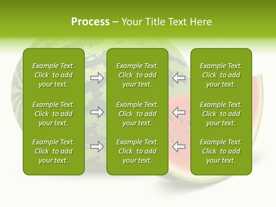 Tasty White Food PowerPoint Template