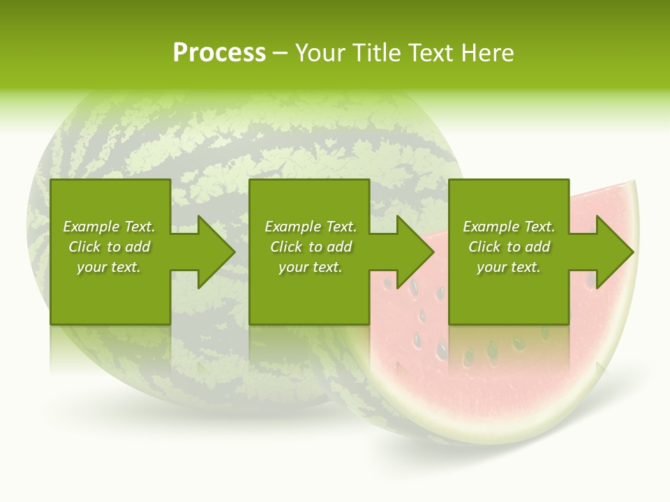 Tasty White Food PowerPoint Template