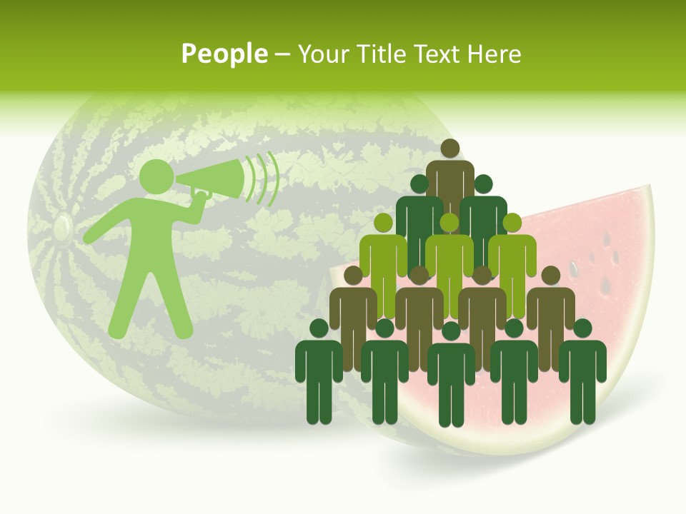 Tasty White Food PowerPoint Template