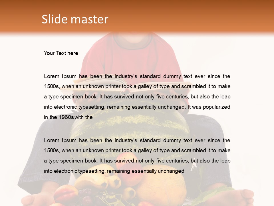 Activities Kids Child PowerPoint Template