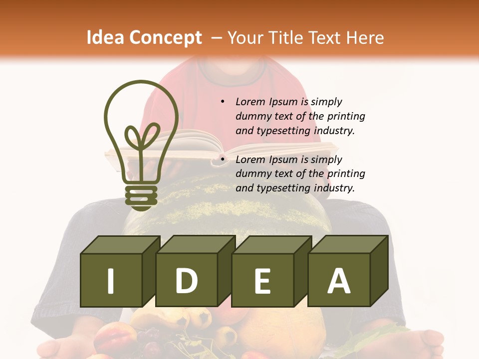 Activities Kids Child PowerPoint Template