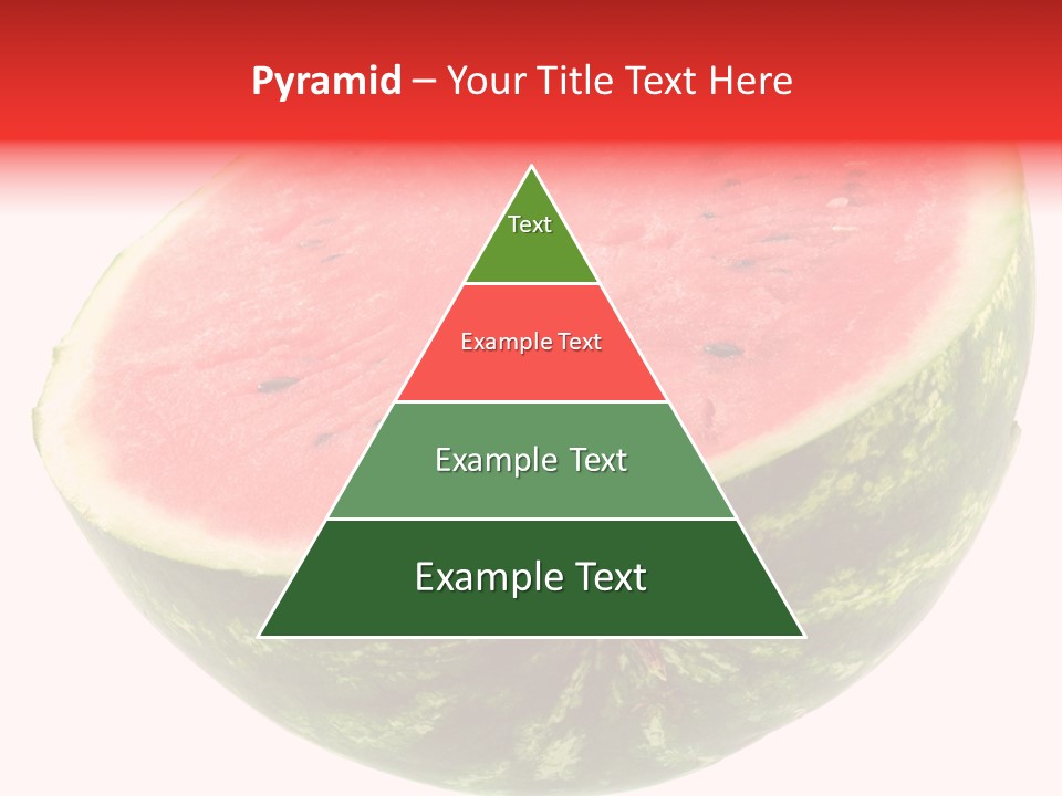 Melon D'eau Past Fruit PowerPoint Template