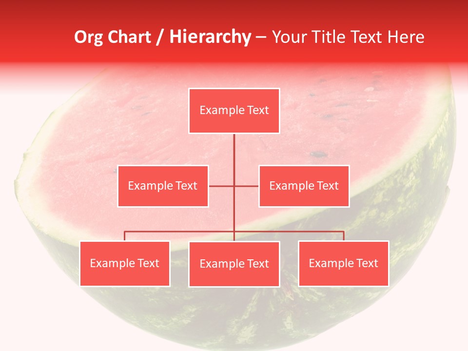 Melon D'eau Past Fruit PowerPoint Template