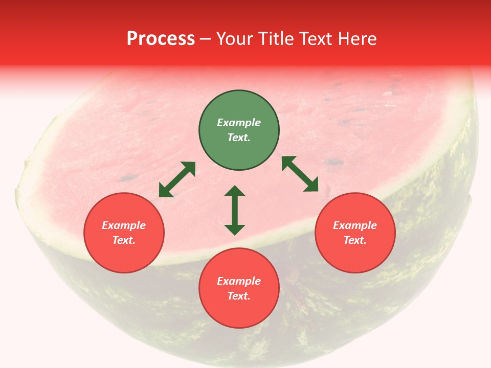Melon D'eau Past Fruit PowerPoint Template