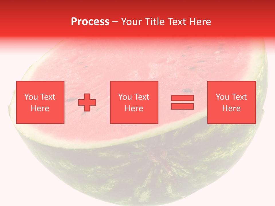 Melon D'eau Past Fruit PowerPoint Template