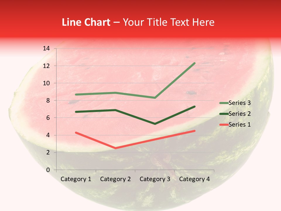 Melon D'eau Past Fruit PowerPoint Template