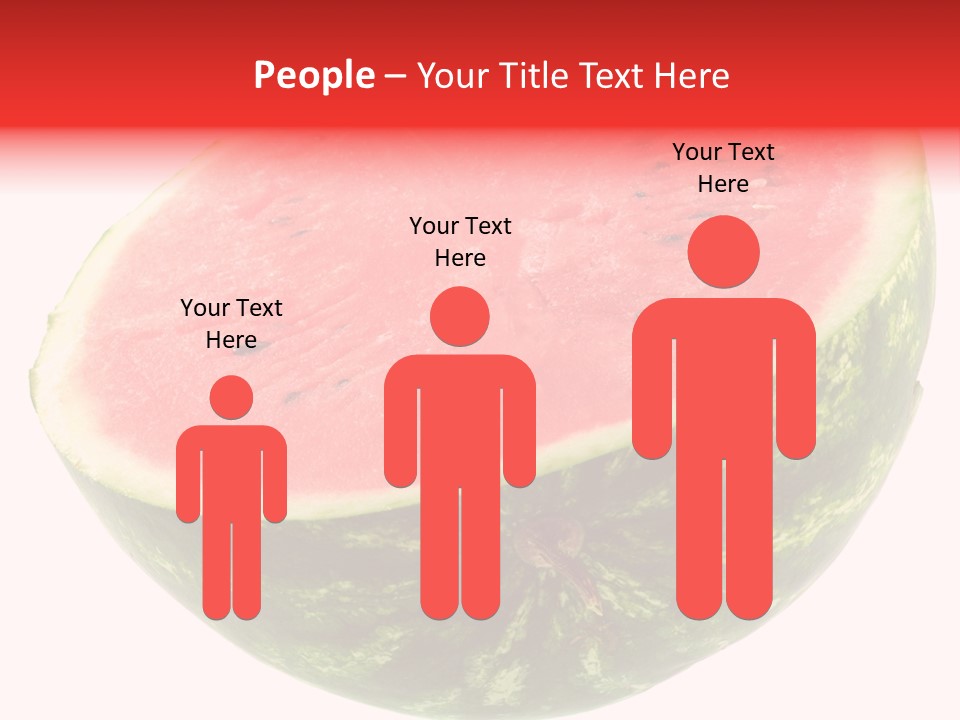 Melon D'eau Past Fruit PowerPoint Template