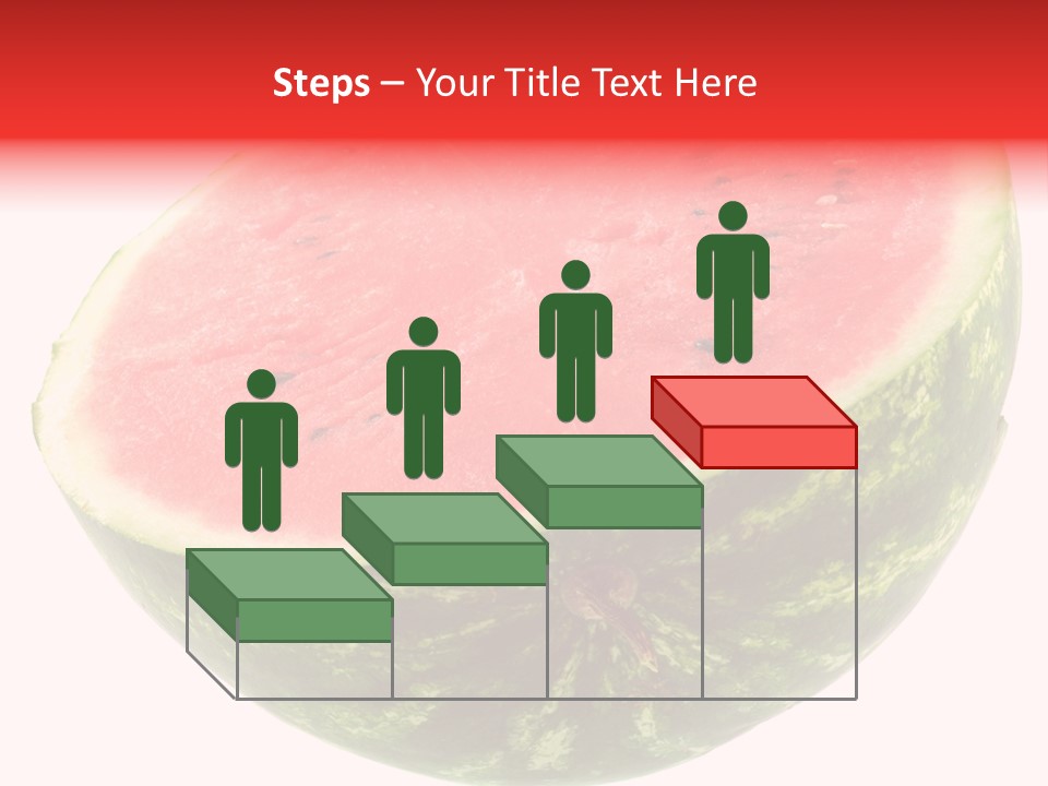 Melon D'eau Past Fruit PowerPoint Template