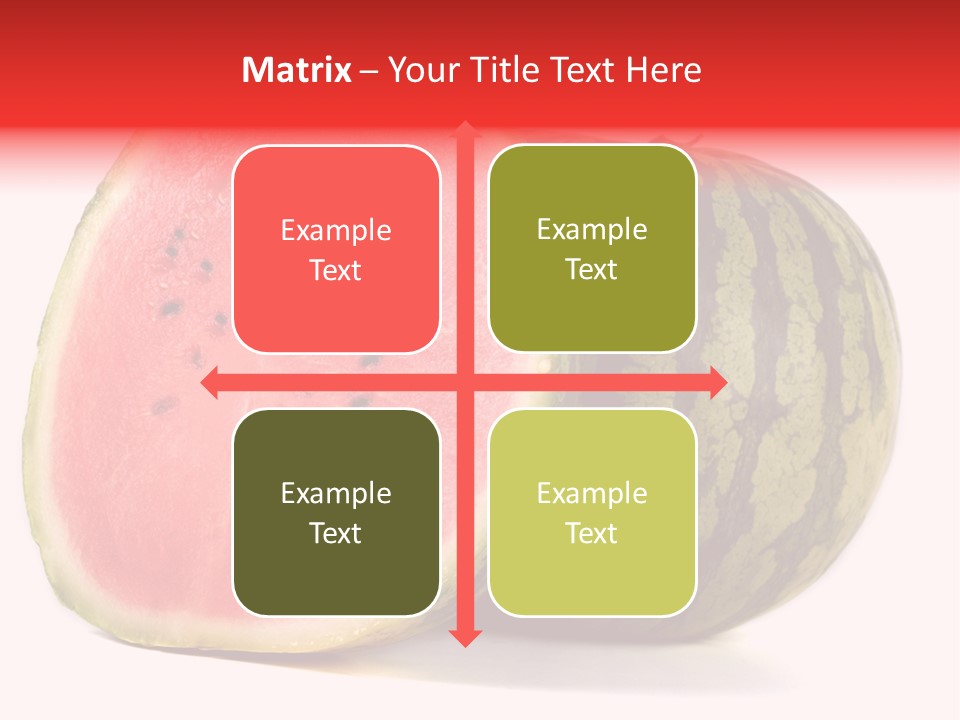 Diet Healthy Melon PowerPoint Template