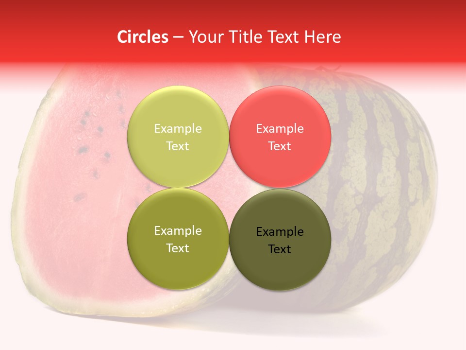 Diet Healthy Melon PowerPoint Template