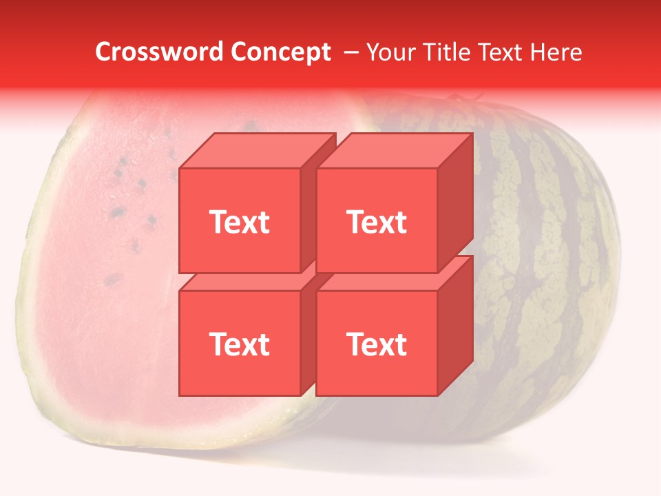 Diet Healthy Melon PowerPoint Template